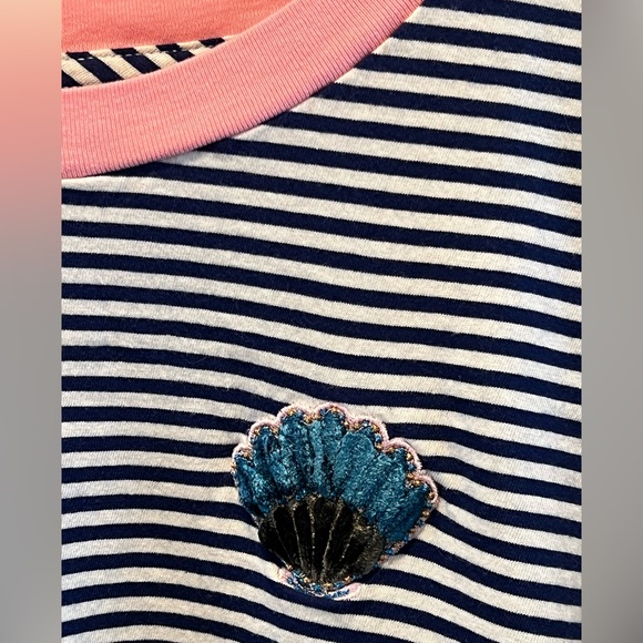 J Crew Seashell Tee - Picture 2 of 4